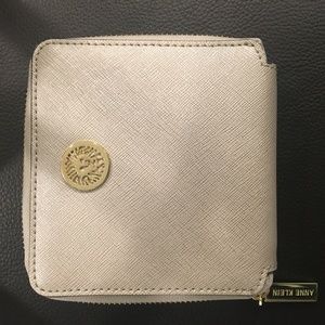 Champaign Anne Klein Small Zipper Wallet